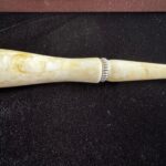 Luxury Amber Yad Torah in Silver