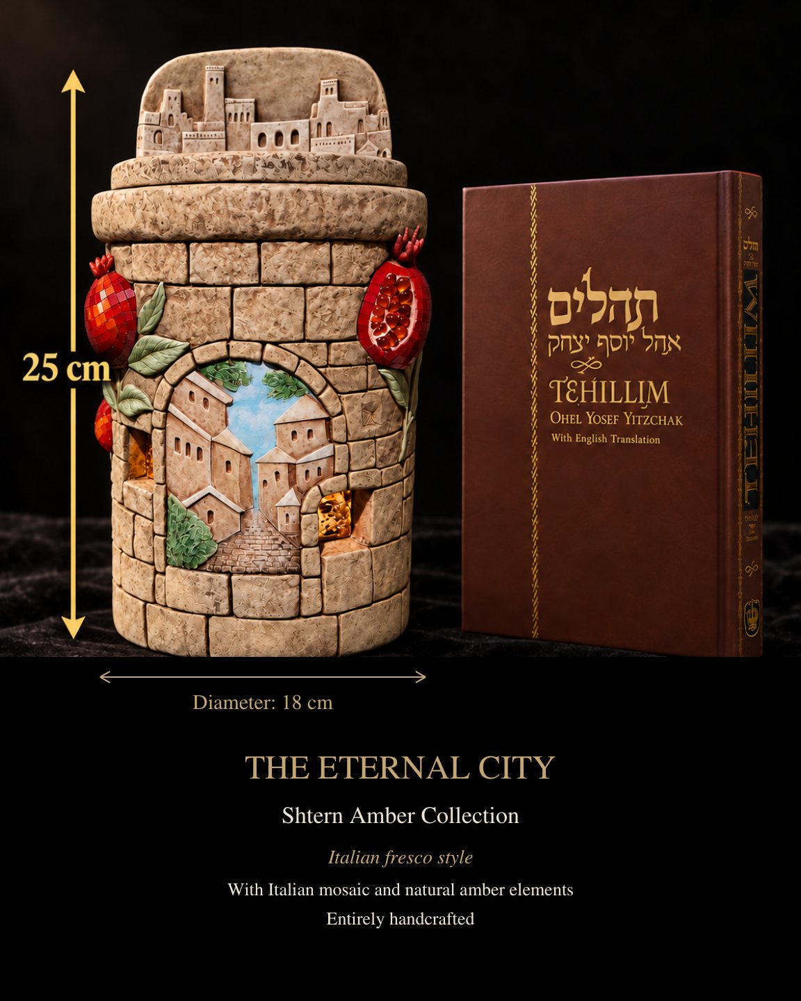 The Eternal City tzedakah box
